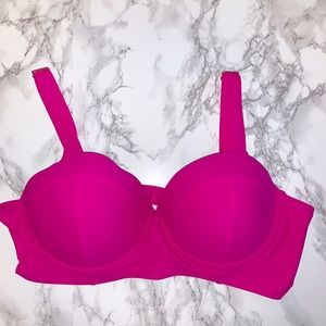 Hot Pink Bikini Top